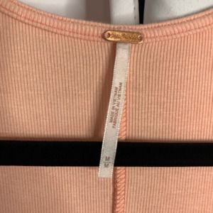 Free People Tops - free people peach cowl neck tank blouse M Free People Tops - free people peach cowl neck tank blouse M